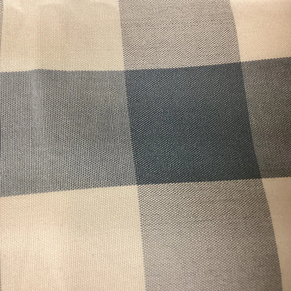 Throw Pillow Cover Blue White Plaid Living Room Bedroom‎ Farmhouse Ocean 18x18